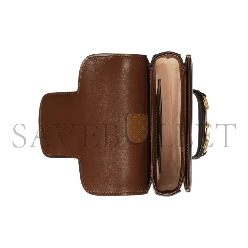 G*u*i horsebit 1955 half circle waist bag 760198 (16*13*6.5cm)